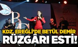 Kdz. Ereğli’de Betül Demir rüzgarı esti!