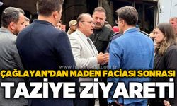 Mustafa Çağlayan maden faciası sonrası taziye ziyareti