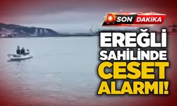Ereğli sahilinde ceset alarmı!