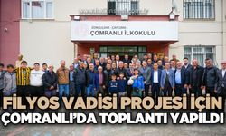 Çomranlı'da Filyos Vadisi Projesi için istişare toplantısı