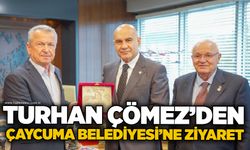 Turhan Çömez’den Çaycuma Belediyesi’ne ziyaret