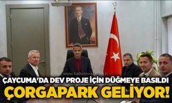 Çaycuma'da dev proje için düğmeye basıldı: ÇORGAPARK geliyor!