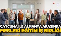 Çaycuma ile Almanya arasında mesleki eğitim iş birliği yapılacak