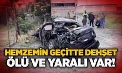 Hemzemin geçitte dehşet: Ölü ve yaralı var!