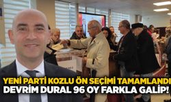 Yeni Parti Kozlu ön seçimi tamamlandı: Devrim Dural 96 oy farkla galip!