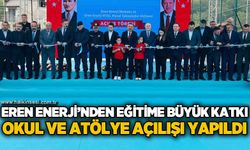 Eren Enerji yatırımları eğitime kazandırıldı