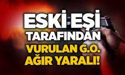 Eski eşi tarafından vurulan G.O. ağır yaralı!