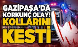 Zonguldak'ta şarap şişesini kırıp kollarını kesti!