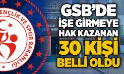 Gençlik ve Spor İl Müdürlüğü TYP Kozlu kura sonuçları açıklandı: 30 kişi işe girmeye hak kazandı