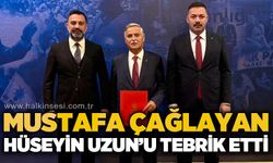 Mustafa Çağlayan’dan Hüseyin Uzun’a tebrik