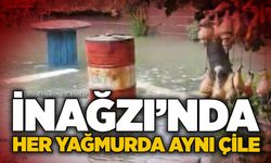 İnağzı’nda her yağmurda aynı çile!