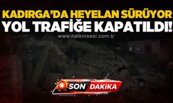 Zonguldak’ta facianın yaşandığı bölgede heyelan sürüyor! Yol trafiğe kapatıldı