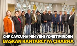 CHP Çaycuma'nın yeni yönetiminden Başkan Kantarcı'ya çıkarma
