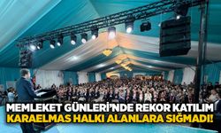 Memleket Günleri’nde rekor katılım: Karaelmas halkı alanlara sığmadı!
