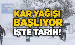 Kar yağışı başlıyor: İşte tarih!