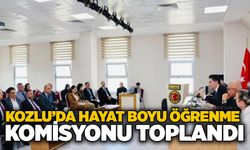 Kozlu’da Hayat Boyu Öğrenme Komisyonu toplandı