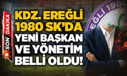 Kdz. Ereğli 1980 SK'da yeni başkan ve yönetim belli oldu!