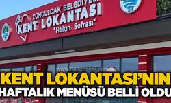 Kent Lokantası’nın haftalık menüsü belli oldu