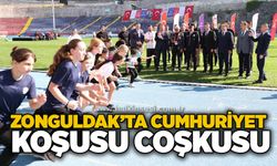 Zonguldak’ta Cumhuriyet koşusu coşkusu…