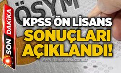 KPSS ön lisans sonuçları açıklandı!