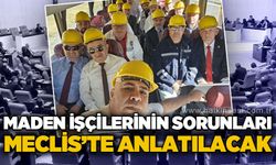 Zonguldaklı maden işçileri seslerini TBMM’ye taşıyacak