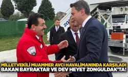 Milletvekili Muammer Avcı havalimanında karşıladı: Bakan Bayraktar Ve dev heyet Zonguldak’ta!