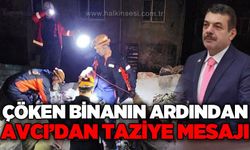 Bina çökmesi sonucu hayatını kaybeden Türkan Akçaarman için Muammer Avcı'dan taziye mesajı