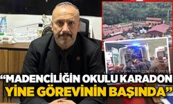 Atakan Örer: “Madenciliğin okulu Karadon, madencinin güvencesi dayanışmadır”