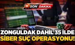 Zonguldak dahil 35 ilde siber suç operasyonu: 275 şüpheli yakalandı