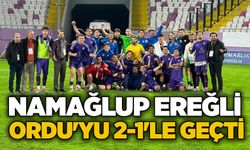 Namağlup Ereğli, Ordu'yu 2-1'le geçti...