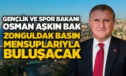 Gençlik ve Spor Bakanı Osman Aşkın Bak Zonguldak basın mensuplarıyla buluşacak