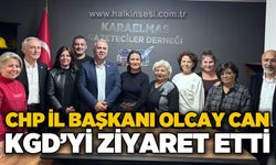 CHP İl Başkanı Olcay Can’dan KGD’ye ziyaret