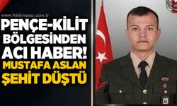 Pençe-Kilit bölgesinde silah kazası: Piyade Uzman Çavuş Mustafa Aslan şehit oldu