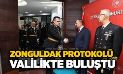 Zonguldak Protokolü Valilikte buluştu