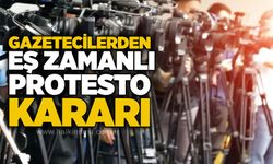 Gazetecilerden eş zamanlı protesto kararı