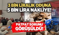 3 bin liralık oduna 5 bin liralık nakliye!