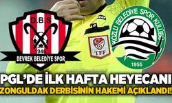PGL'de ilk hafta heyecanı: Zonguldak derbisinin hakemi açıklandı