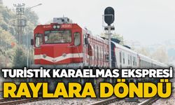 Turistik Karaelmas Ekspresi raylara döndü