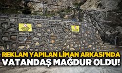 Reklam yapılan liman arkasında vatandaş mağdur oldu!