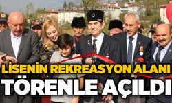 Gökçebey İmam Hatip Lisesi’nde rekreasyon alanı açıldı