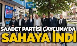 Saadet Partisi Çaycuma’da sahaya indi