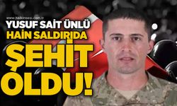 Yusuf Sait Ünlü hain saldırıda şehit oldu!