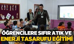 Öğrencilere sıfır atık ve enerji tasarrufu eğitimi