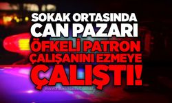 Sokak ortasında can pazarı: Öfkeli patron çalışanını ezmeye çalıştı!