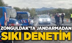 Zonguldak’ta jandarmadan sıkı denetim