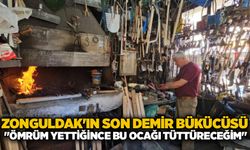 Zonguldak'ın Son demir bükücüsü: "Ömrüm Yettiğince bu ocağı tüttüreceğim"