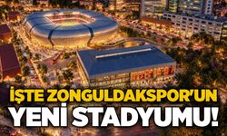İşte Zonguldakspor'un yeni stadyumu!...
