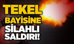 Tekel bayisine silahlı saldırı!