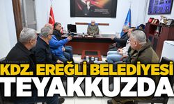 KDZ. Ereğli Belediyesi teyakkuzda