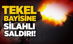 Tekel bayisine silahlı saldırı!